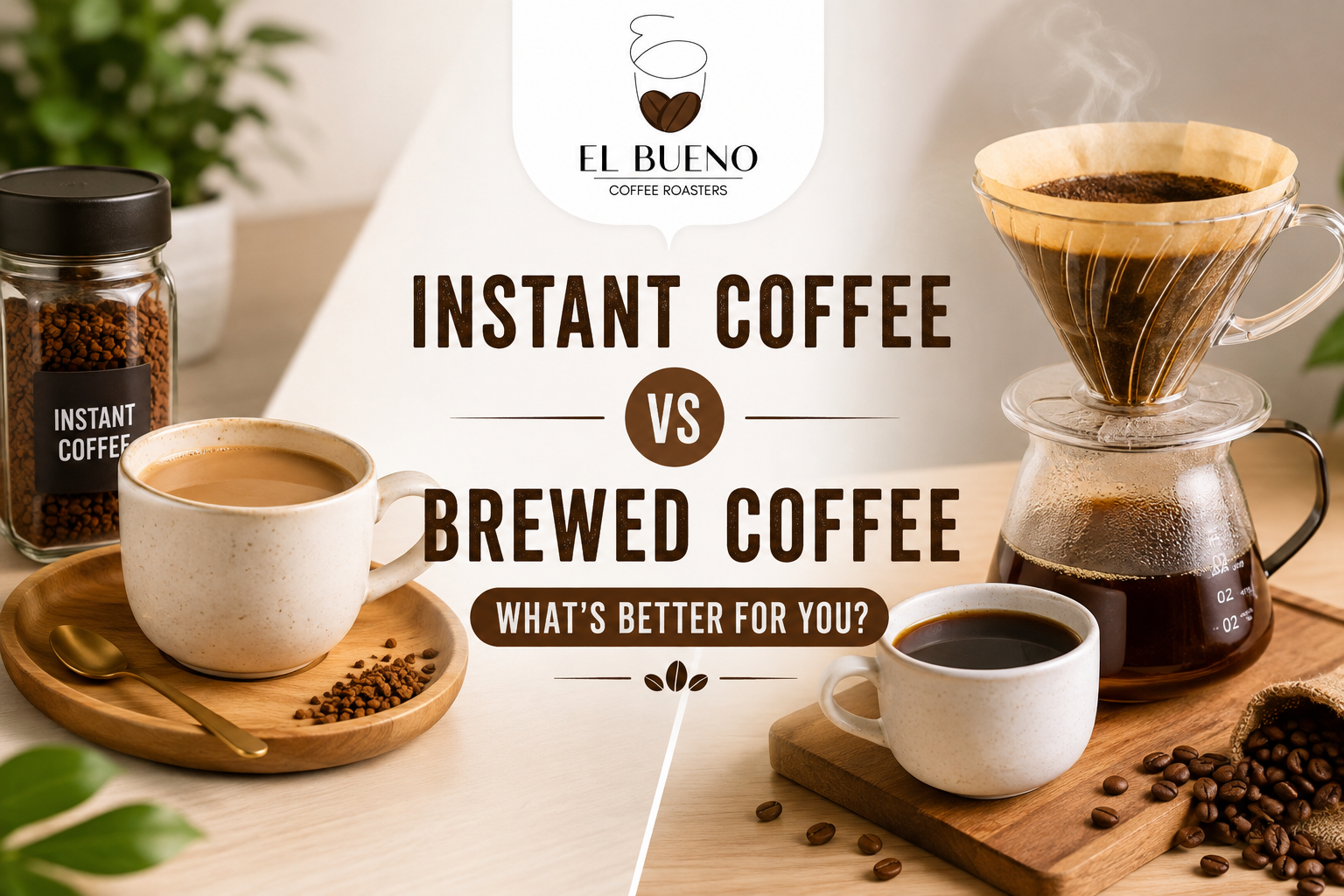 Instant Coffee vs Brewed Coffee: What's Better for You?