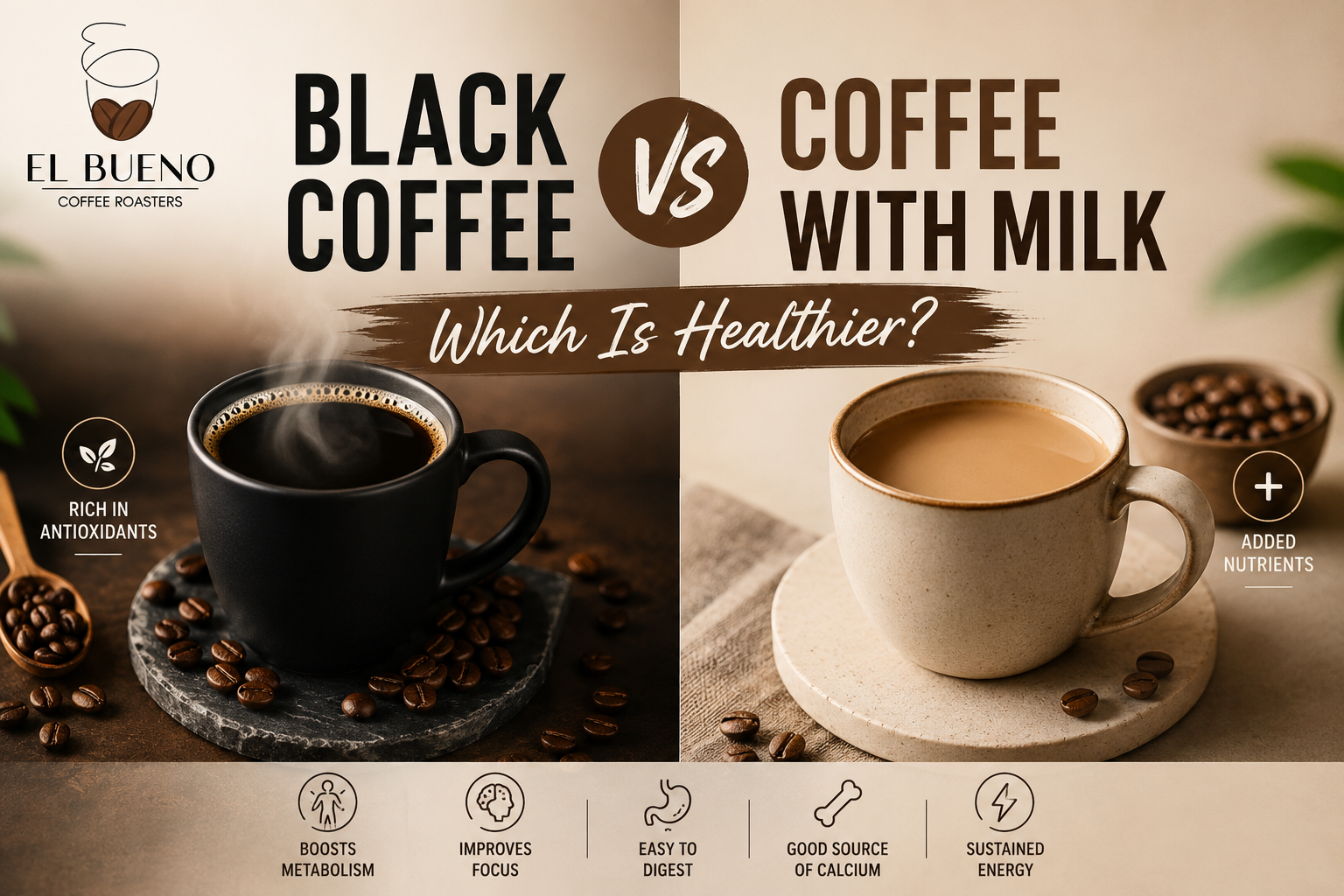 Black Coffee vs Coffee with Milk: Which Is Healthier?