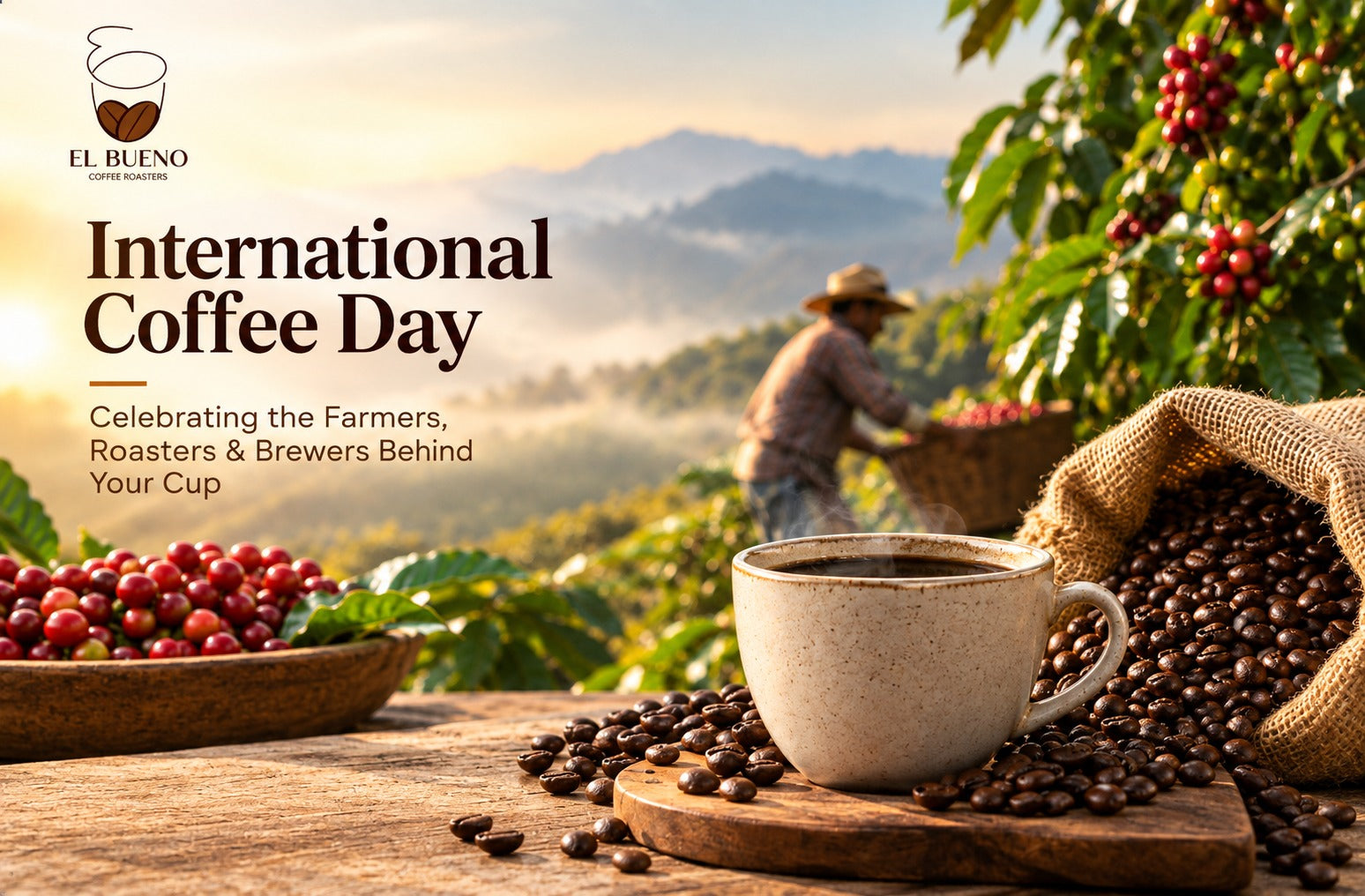 International Coffee Day - Celebrating the Farmers, Roasters & Brewers Behind Your Cup