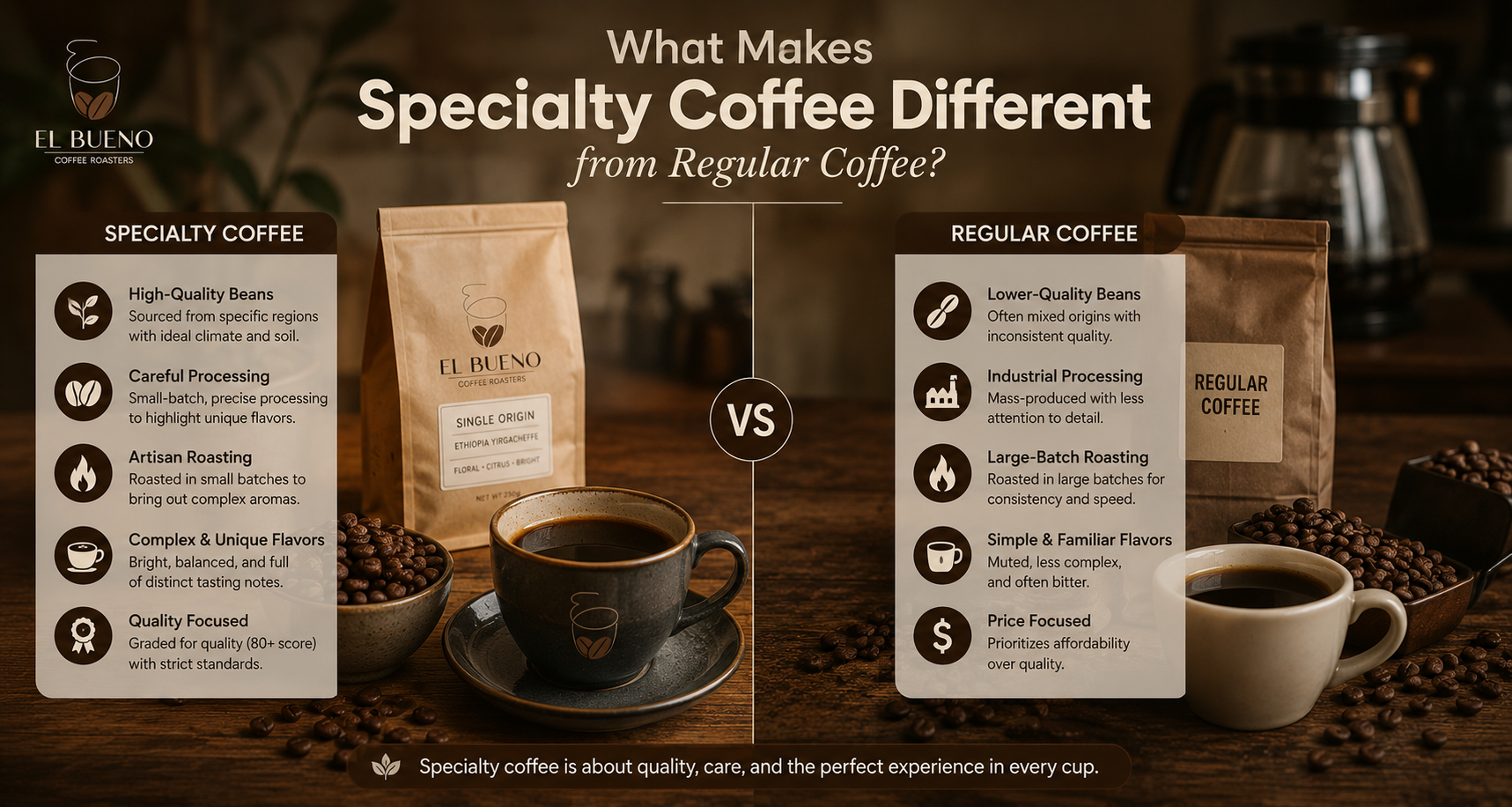 What Makes Specialty Coffee Different from Regular Coffee?