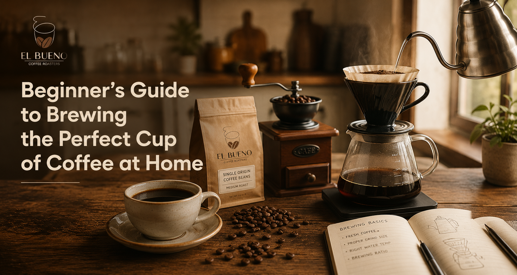 Beginner’s Guide to Brewing the Perfect Cup of Coffee at Home