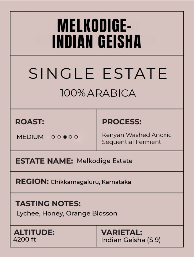 Melkodige- Indian Geisha