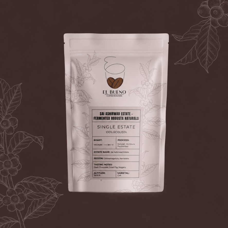 Sai Ashirwad Estate - Fermented Robusta Naturals