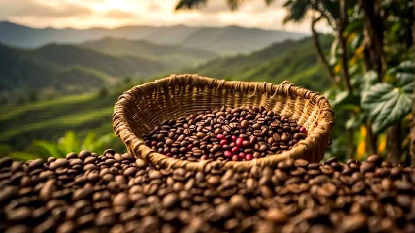 types of coffee beans in india