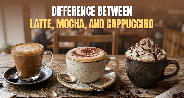 Difference Between Latte, Mocha, and Cappuccino